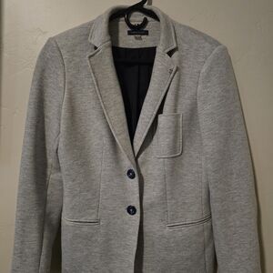 Women's Gray Blazer Jacket